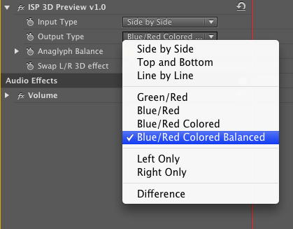 Output Type Selection