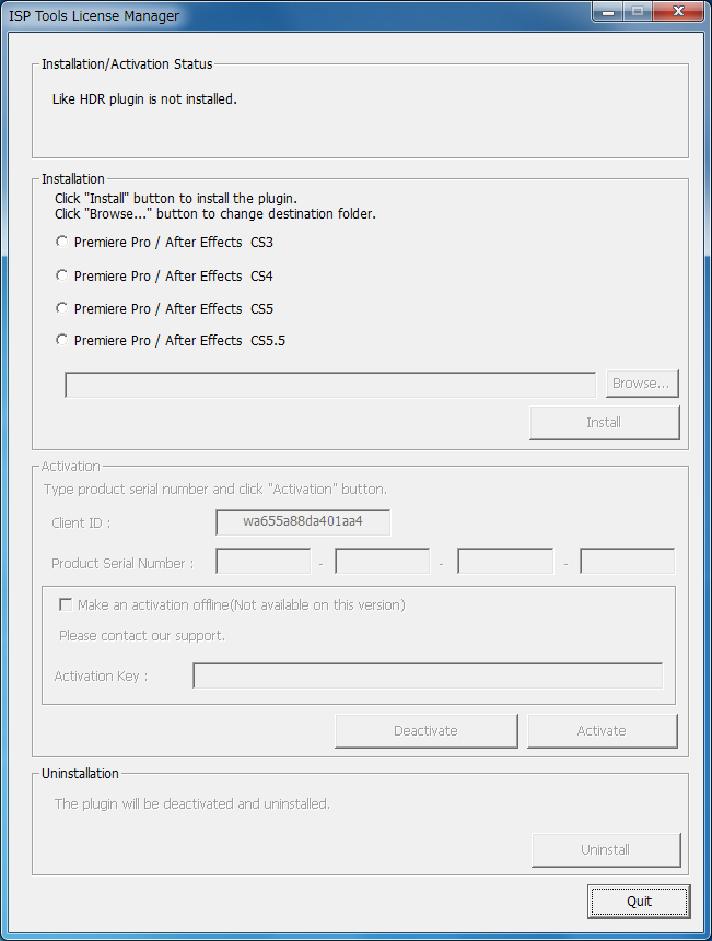 Specify Host Application's Path(Macintosh)