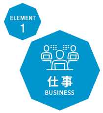 ELEMENT 1 仕事 BUSINESS